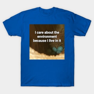 I Care About The Environment T-Shirt